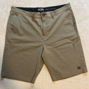 Khaki Billabong Crossfire Shorts